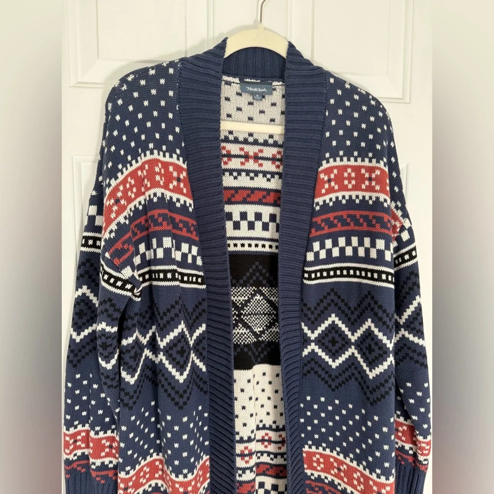 ModCloth Long Cardigan Size Small - Picture 2 of 7